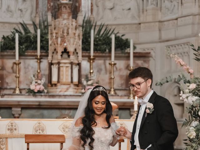 Hugo Divers and Sachini Rajapakse's Wedding in Powderham Castle, Devon 3