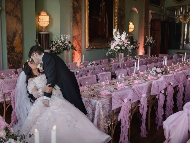 Hugo Divers and Sachini Rajapakse's Wedding in Powderham Castle, Devon 1