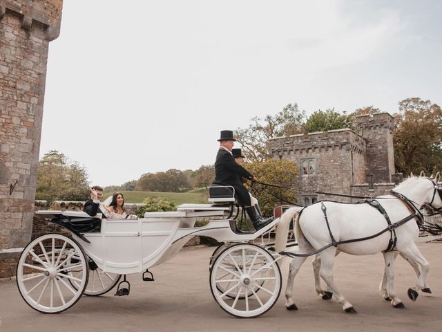 Hugo Divers and Sachini Rajapakse's Wedding in Powderham Castle, Devon 6