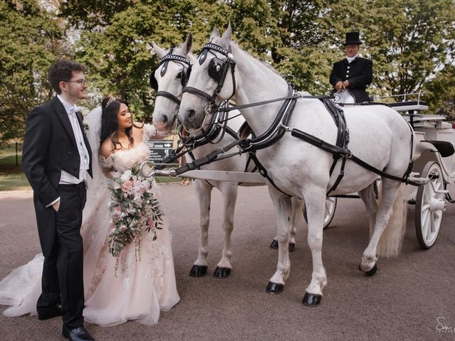 Hugo Divers and Sachini Rajapakse's Wedding in Powderham Castle, Devon 9
