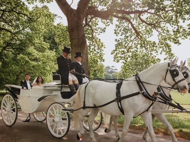 Hugo Divers and Sachini Rajapakse's Wedding in Powderham Castle, Devon 10