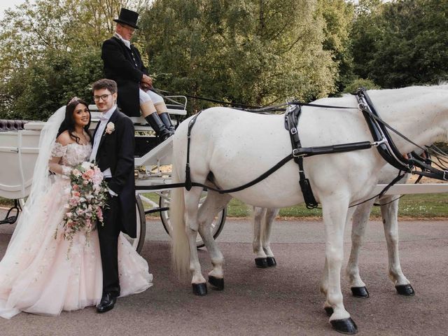 Hugo Divers and Sachini Rajapakse's Wedding in Powderham Castle, Devon 17