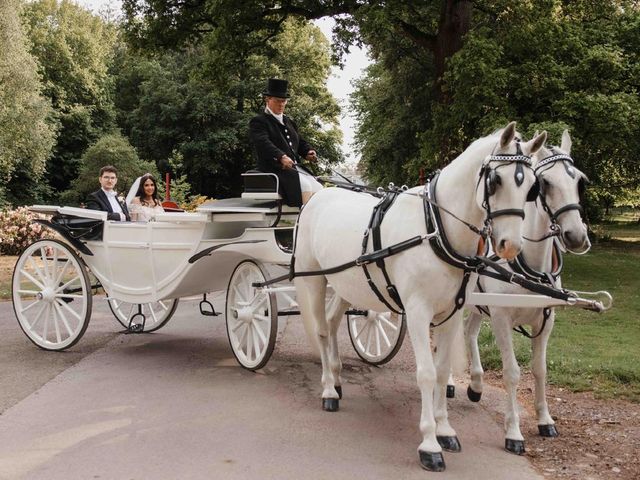 Hugo Divers and Sachini Rajapakse's Wedding in Powderham Castle, Devon 18