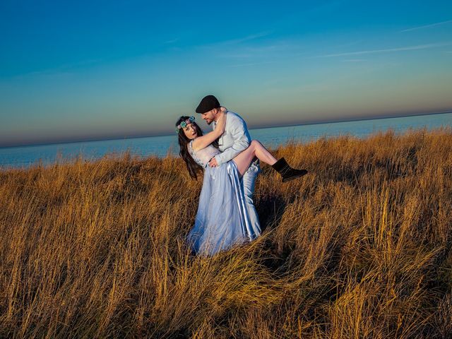 Alessandro and Nikki&apos;s Wedding in Redcar, North Yorkshire 17