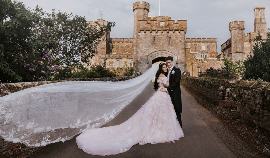 Hugo Divers and Sachini Rajapakse's Wedding in Powderham Castle, Devon