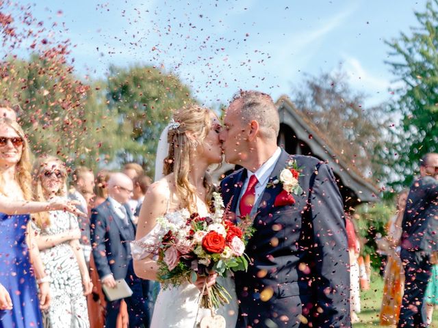 Steve and Marie&apos;s Wedding in Little Wymondley, Hertfordshire 13