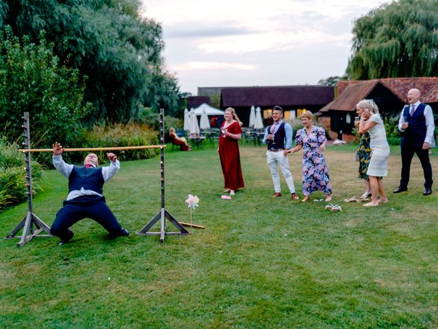 Steve and Marie&apos;s Wedding in Little Wymondley, Hertfordshire 32