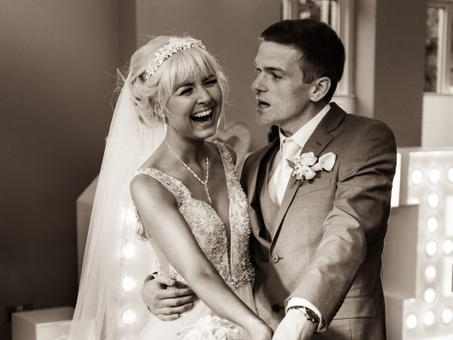 Daniel and Emma&apos;s Wedding in Cheadle, Staffordshire 43