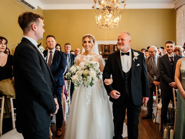 Ellie and Luke's Wedding in Blyth, Nottinghamshire 36