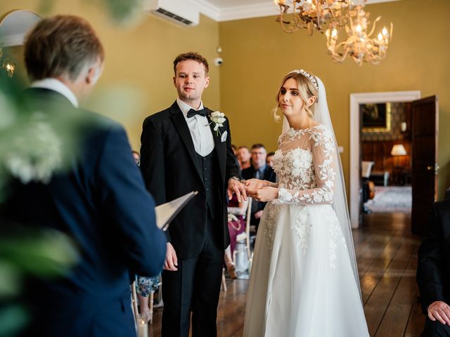 Ellie and Luke's Wedding in Blyth, Nottinghamshire 37