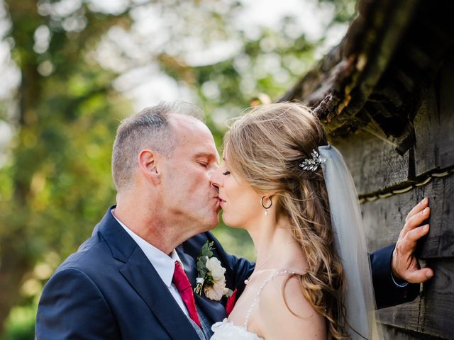 Steve and Marie's Wedding in Little Wymondley, Hertfordshire 25