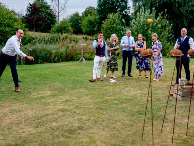 Steve and Marie's Wedding in Little Wymondley, Hertfordshire 30