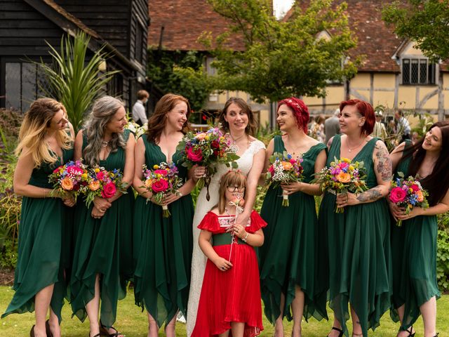 Martin and Kirsty&apos;s Wedding in Headley Down, Hampshire 172