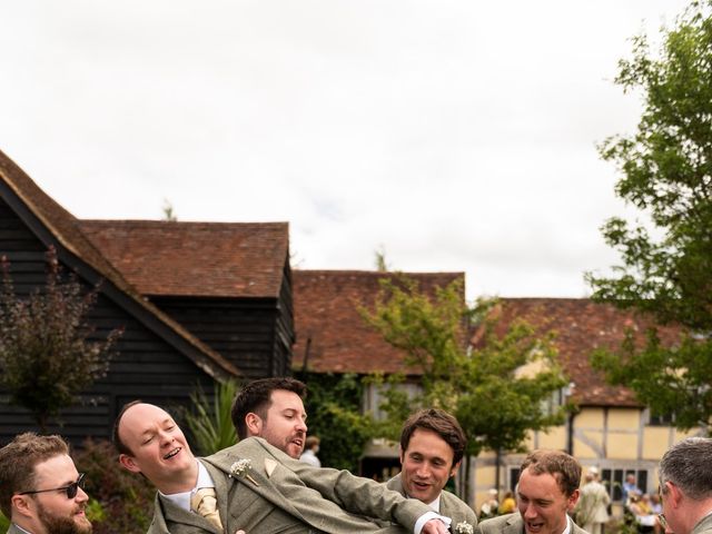 Martin and Kirsty&apos;s Wedding in Headley Down, Hampshire 184