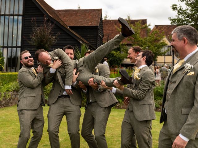 Martin and Kirsty&apos;s Wedding in Headley Down, Hampshire 189