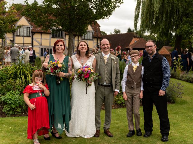 Martin and Kirsty&apos;s Wedding in Headley Down, Hampshire 191