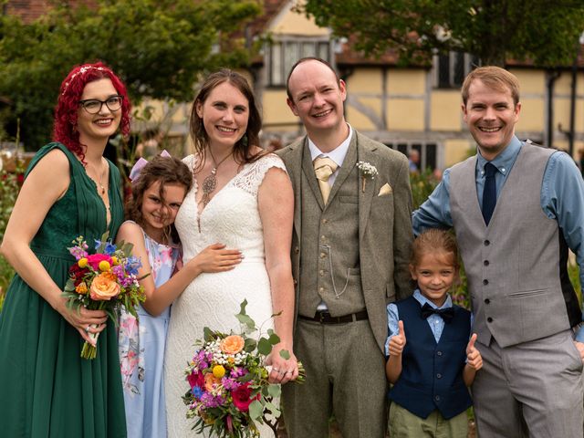 Martin and Kirsty&apos;s Wedding in Headley Down, Hampshire 193