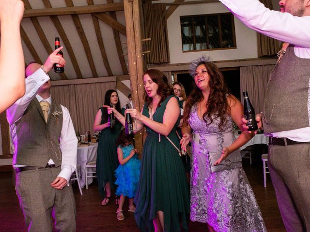 Martin and Kirsty&apos;s Wedding in Headley Down, Hampshire 633