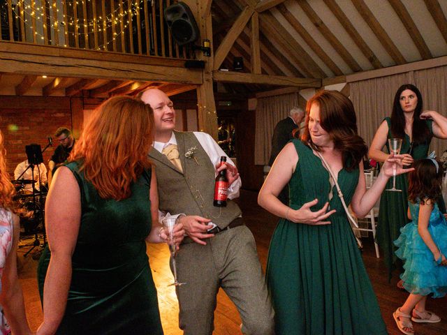 Martin and Kirsty&apos;s Wedding in Headley Down, Hampshire 636