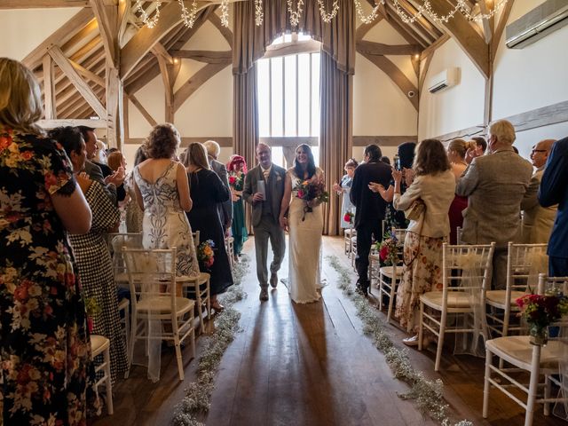 Martin and Kirsty&apos;s Wedding in Headley Down, Hampshire 806