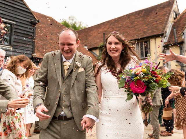 Martin and Kirsty&apos;s Wedding in Headley Down, Hampshire 831