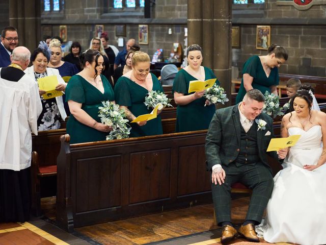 Jolene and Joe&apos;s Wedding in Swinton, South Yorkshire 11