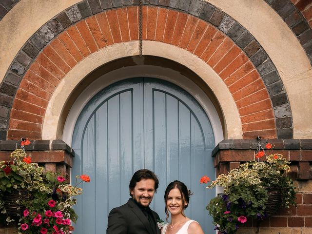 James and Emily&apos;s Wedding in Tenbury Wells, Worcestershire 16