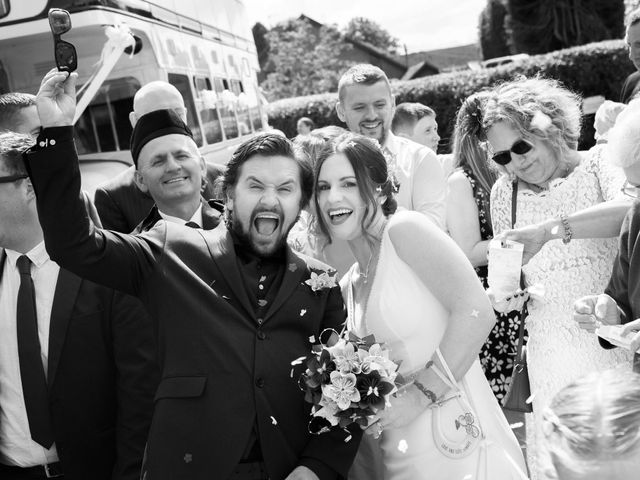 James and Emily&apos;s Wedding in Tenbury Wells, Worcestershire 22