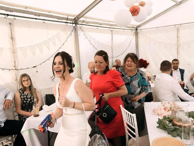 James and Emily&apos;s Wedding in Tenbury Wells, Worcestershire 59