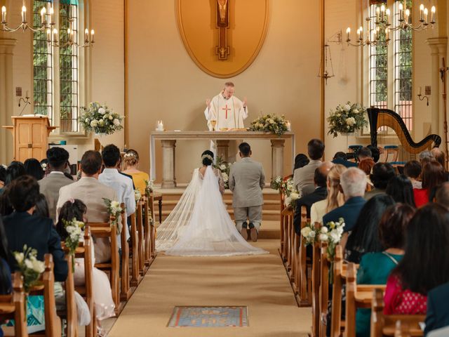 Dylan and Malithi's Wedding in Woburn Sands, Buckinghamshire 1