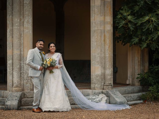 Dylan and Malithi's Wedding in Woburn Sands, Buckinghamshire 19