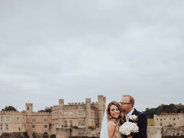 Alessandra and Steve's Wedding in Leeds Castle, Kent 40