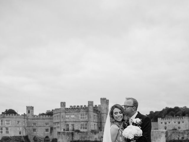 Alessandra and Steve's Wedding in Leeds Castle, Kent 41