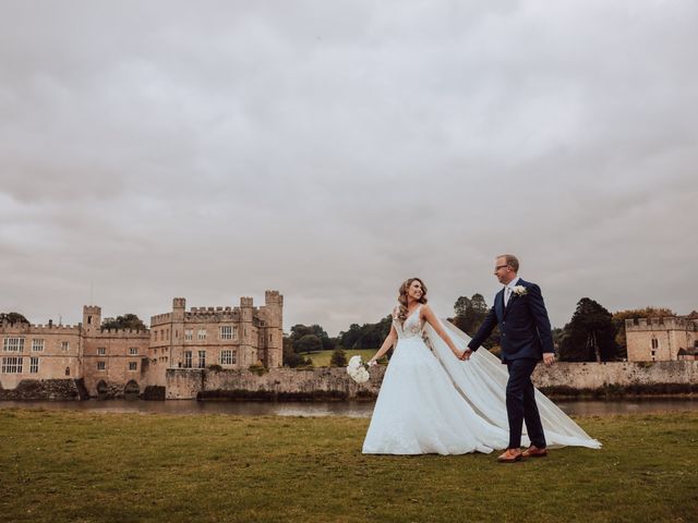 Alessandra and Steve's Wedding in Leeds Castle, Kent 45