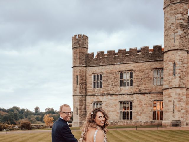 Alessandra and Steve's Wedding in Leeds Castle, Kent 59