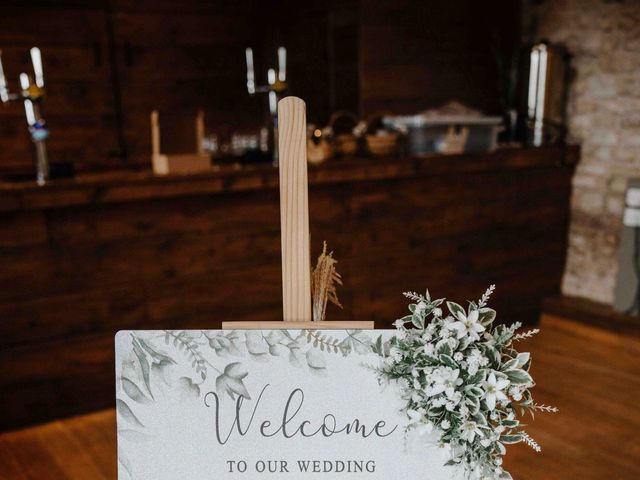 Jamie and Hannah's Wedding in Pensford, Bristol 3