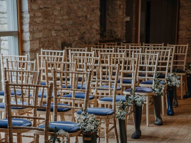 Jamie and Hannah's Wedding in Pensford, Bristol 9
