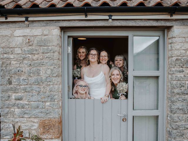 Jamie and Hannah's Wedding in Pensford, Bristol 64
