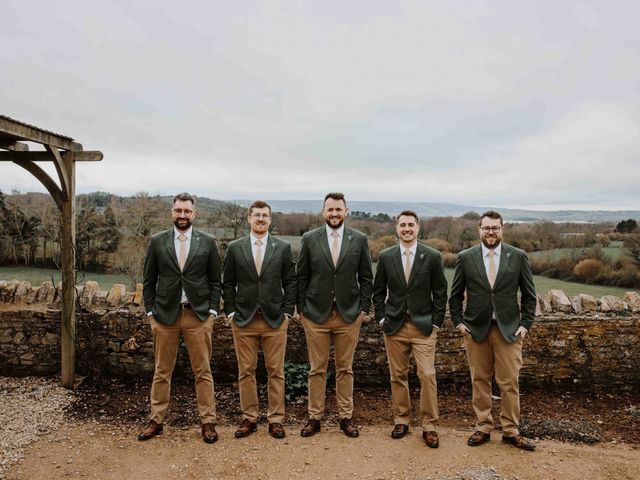 Jamie and Hannah's Wedding in Pensford, Bristol 106