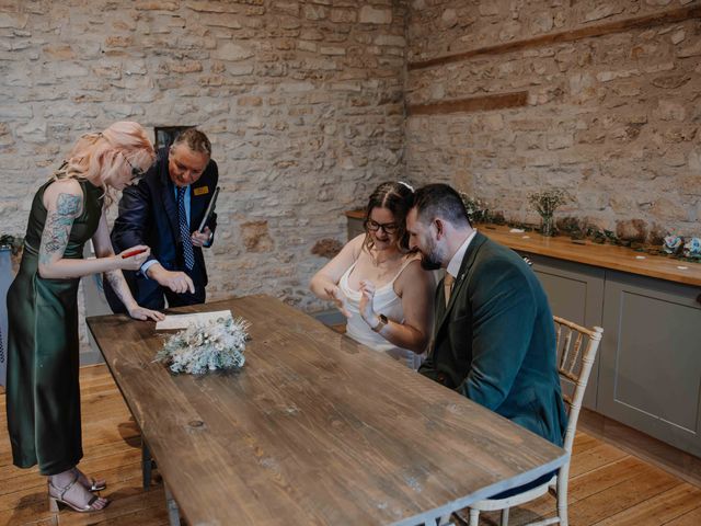 Jamie and Hannah's Wedding in Pensford, Bristol 273