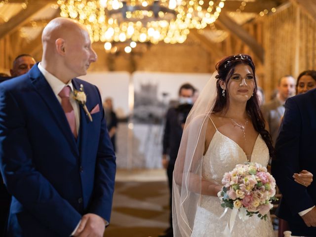 Aaron and Becky's Wedding in Bicester, Oxfordshire 20