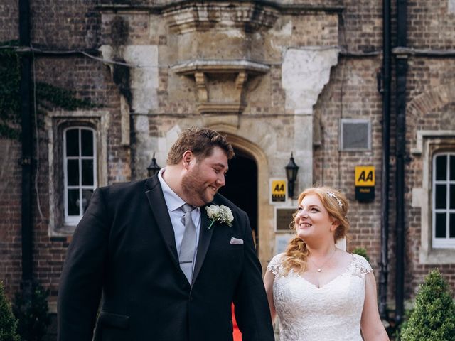 A J and Maxine&apos;s Wedding in York, North Yorkshire 17