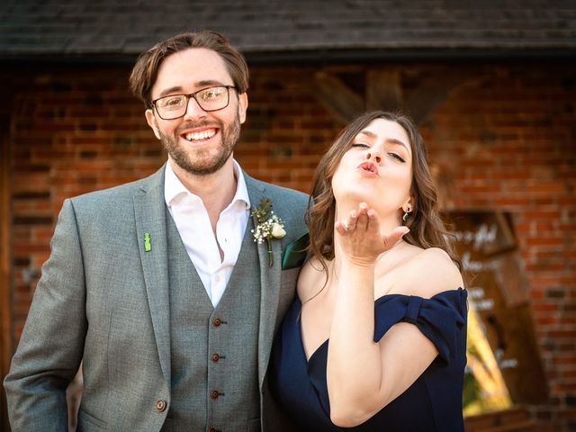 Niall and Emma&apos;s Wedding in Sopley, Hampshire 42