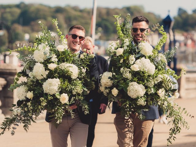 Finn and Sophie's Wedding in Cowes, Isle of Wight 13