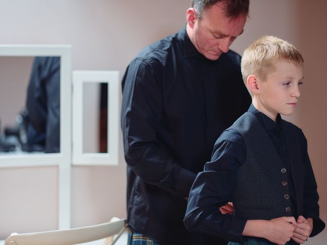 Jordan Ledger and Eilidh Ledger's Wedding in Culloden Inverness, Highlands 12