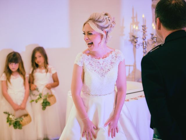 Jordan Ledger and Eilidh Ledger's Wedding in Culloden Inverness, Highlands 36