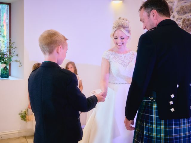 Jordan Ledger and Eilidh Ledger's Wedding in Culloden Inverness, Highlands 39