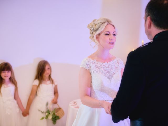 Jordan Ledger and Eilidh Ledger's Wedding in Culloden Inverness, Highlands 40