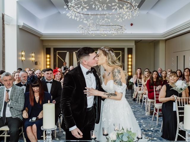 Harvey and Megan's Wedding in Burnley, Lancashire 39