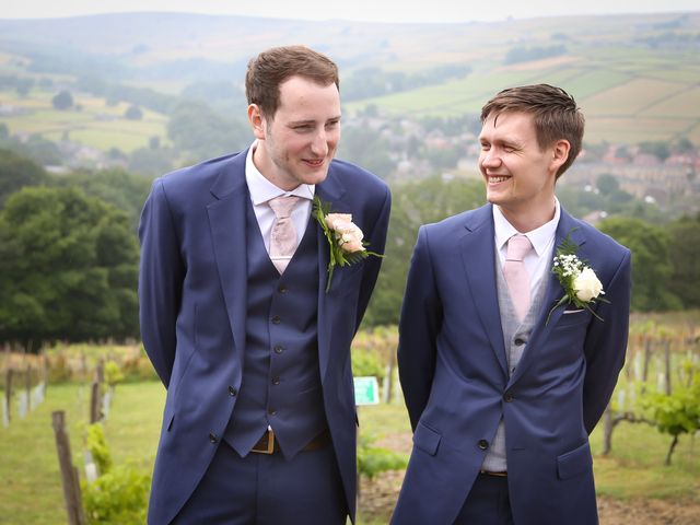 John and Helena's Wedding in Meltham, West Yorkshire 6